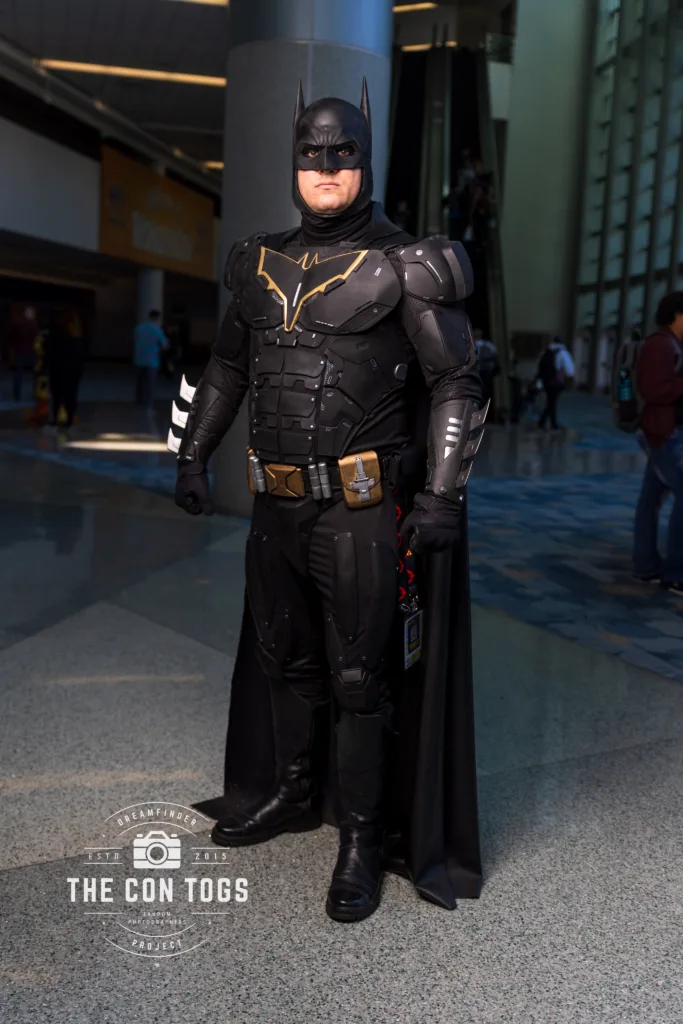 Cosplay of Batman from DC Comics at WonderCon 2024