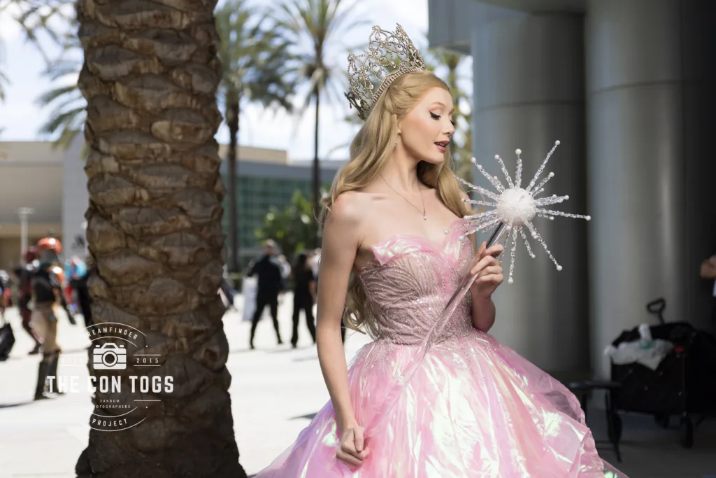 Cosplayers dressed as characters from various franchises at WonderCon 2024
