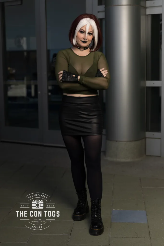 Cosplayer dressed as a character from the 'Final Fantasy' series at WonderCon 2024, held at the Anaheim Convention Center in Anaheim, California.
