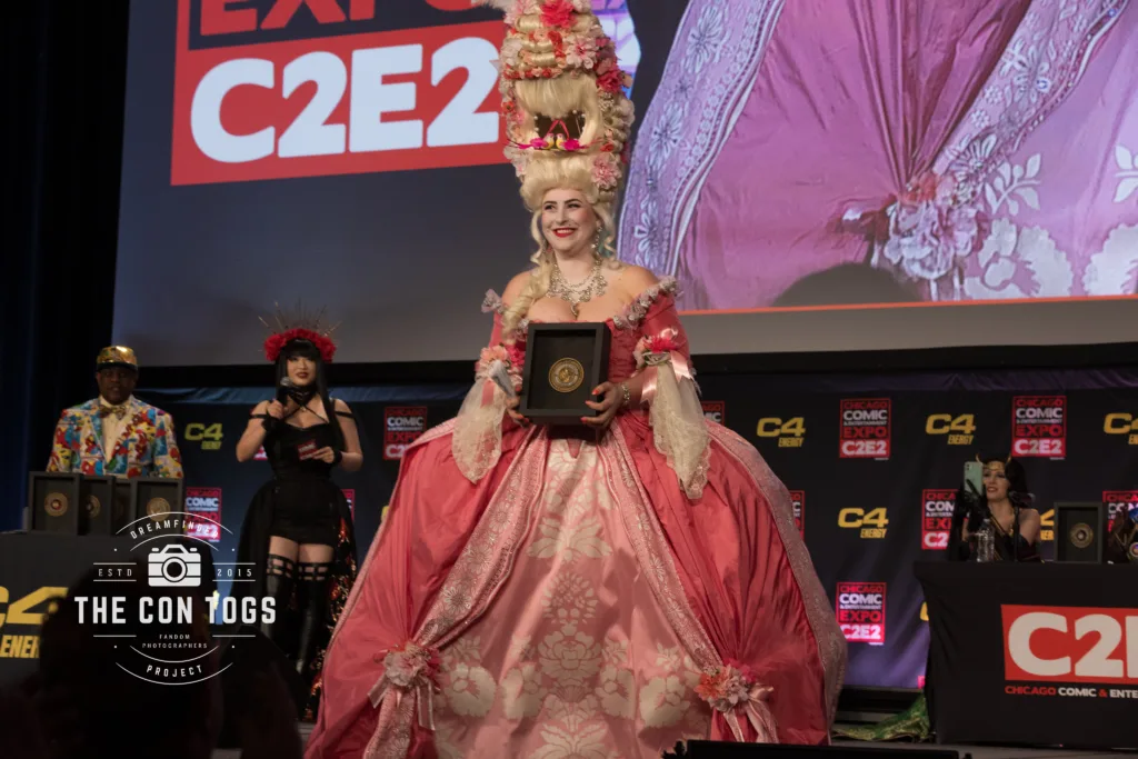 Needlework Winners - Yeti Cos as Carlotta Giudicelli from Phantom of the Opera