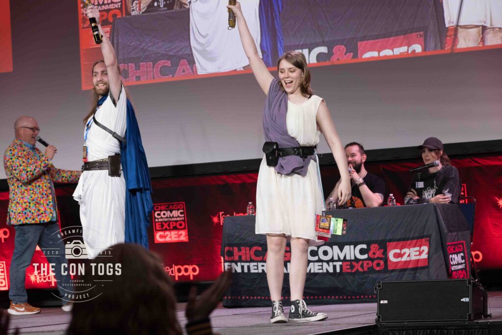 Contestants from the 2025 C2E2 Cosplay Showcase