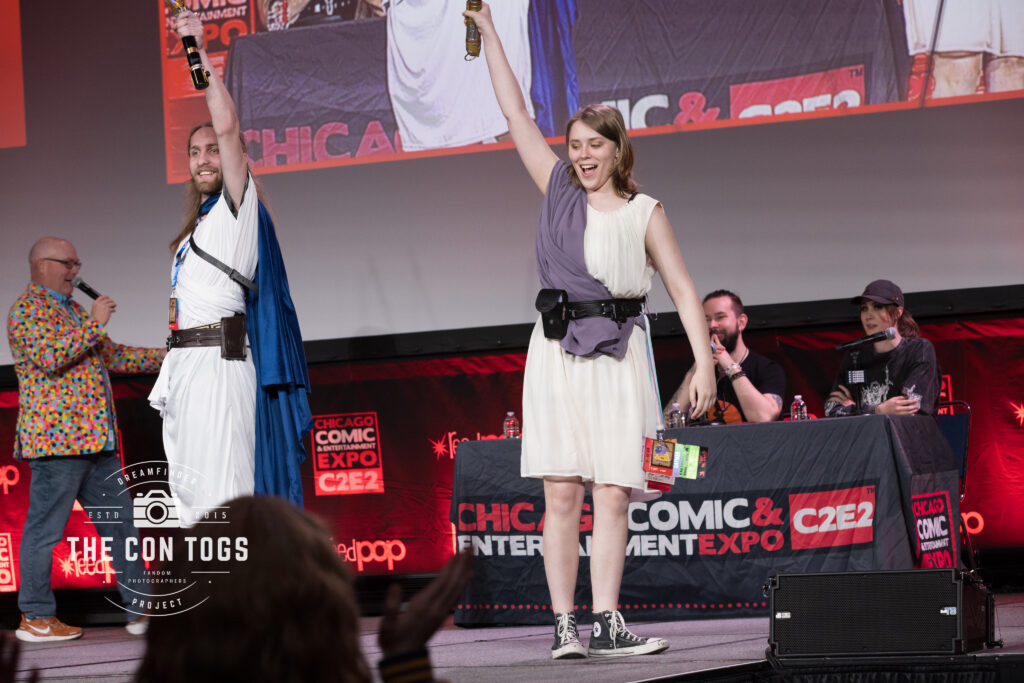 Contestants from the 2025 C2E2 Cosplay Showcase
