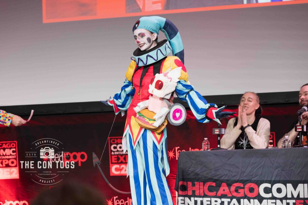 Contestants from the 2025 C2E2 Cosplay Showcase