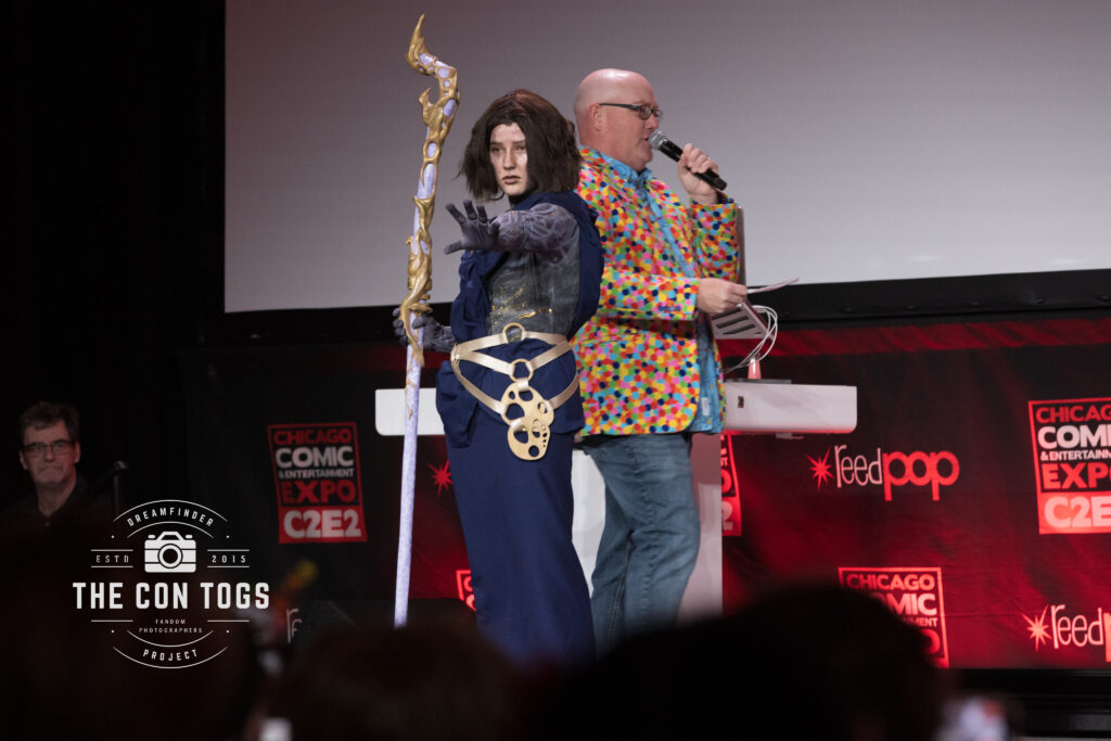 Contestants from the 2025 C2E2 Cosplay Showcase
