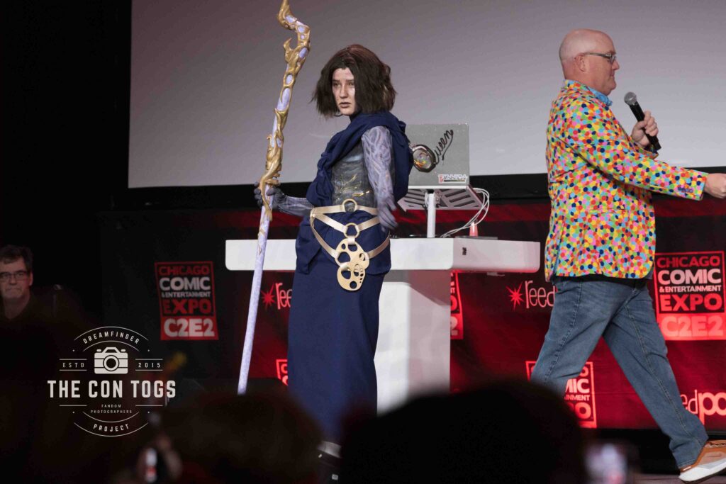 Contestants from the 2025 C2E2 Cosplay Showcase
