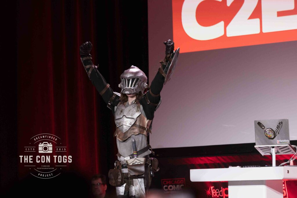 Contestants from the 2025 C2E2 Cosplay Showcase