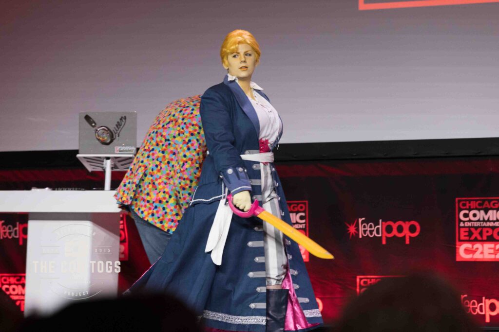 Contestants from the 2025 C2E2 Cosplay Showcase