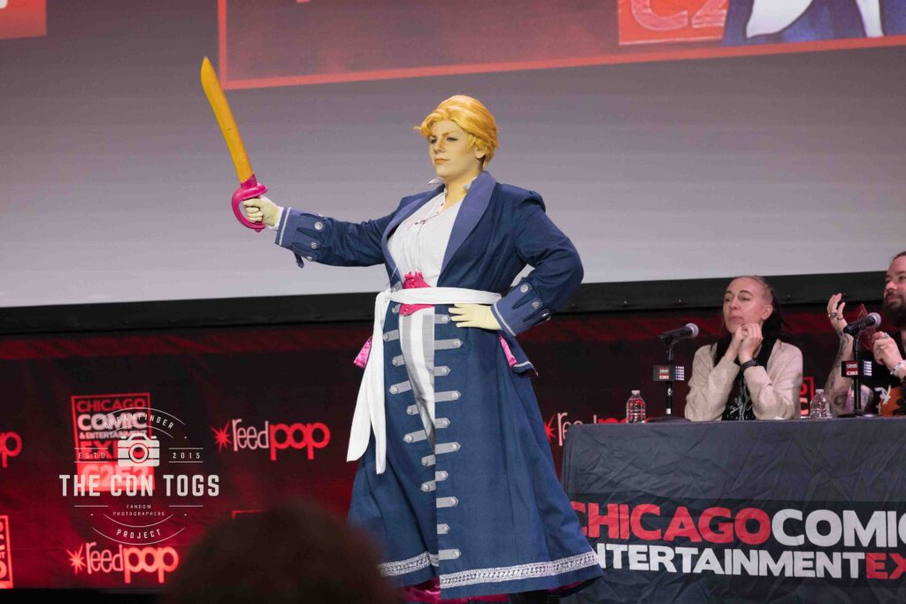Contestants from the 2025 C2E2 Cosplay Showcase