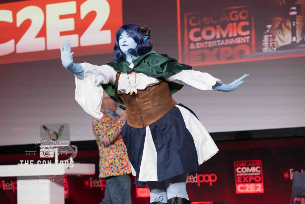Contestants from the 2025 C2E2 Cosplay Showcase