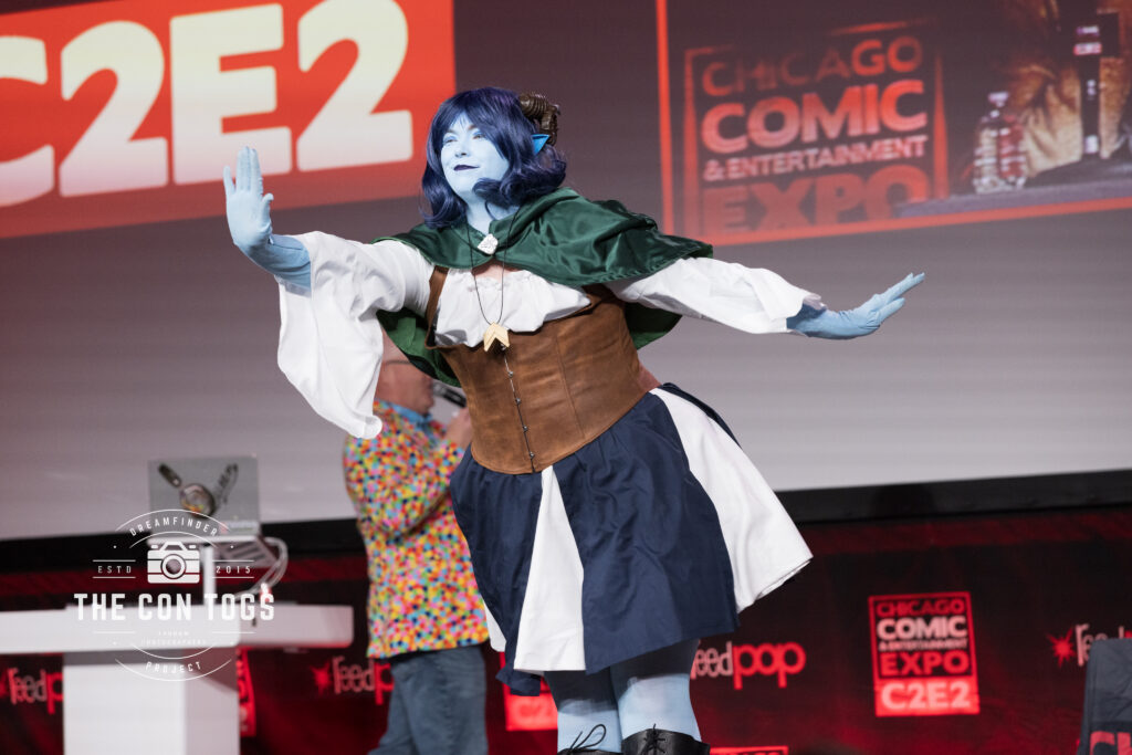 Contestants from the 2025 C2E2 Cosplay Showcase