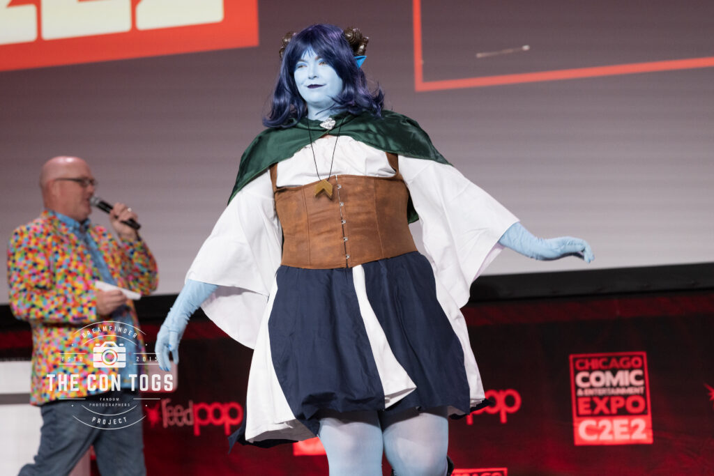 Contestants from the 2025 C2E2 Cosplay Showcase