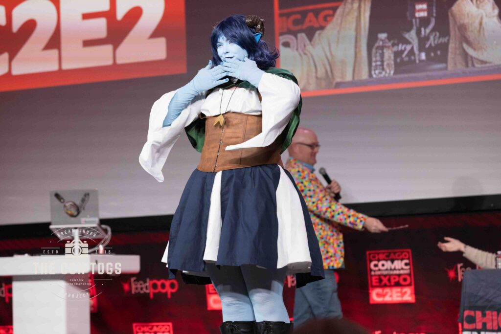 Contestants from the 2025 C2E2 Cosplay Showcase