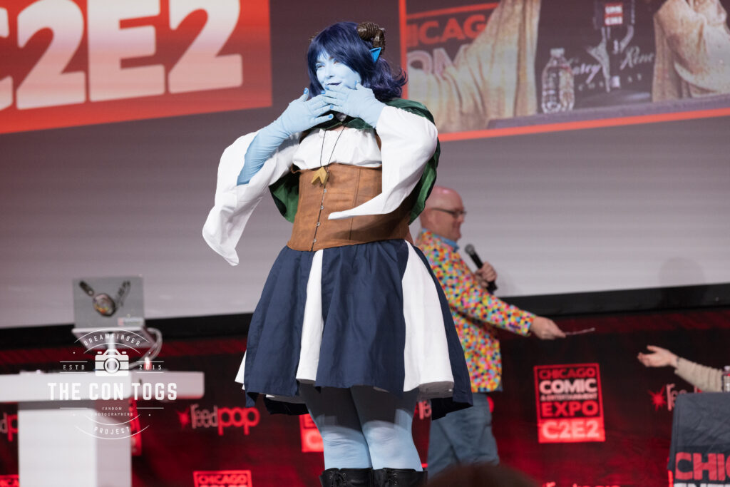 Contestants from the 2025 C2E2 Cosplay Showcase