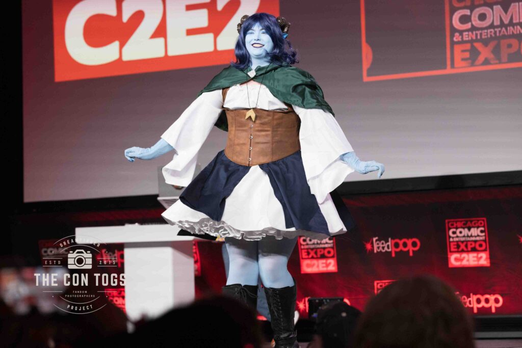 Contestants from the 2025 C2E2 Cosplay Showcase