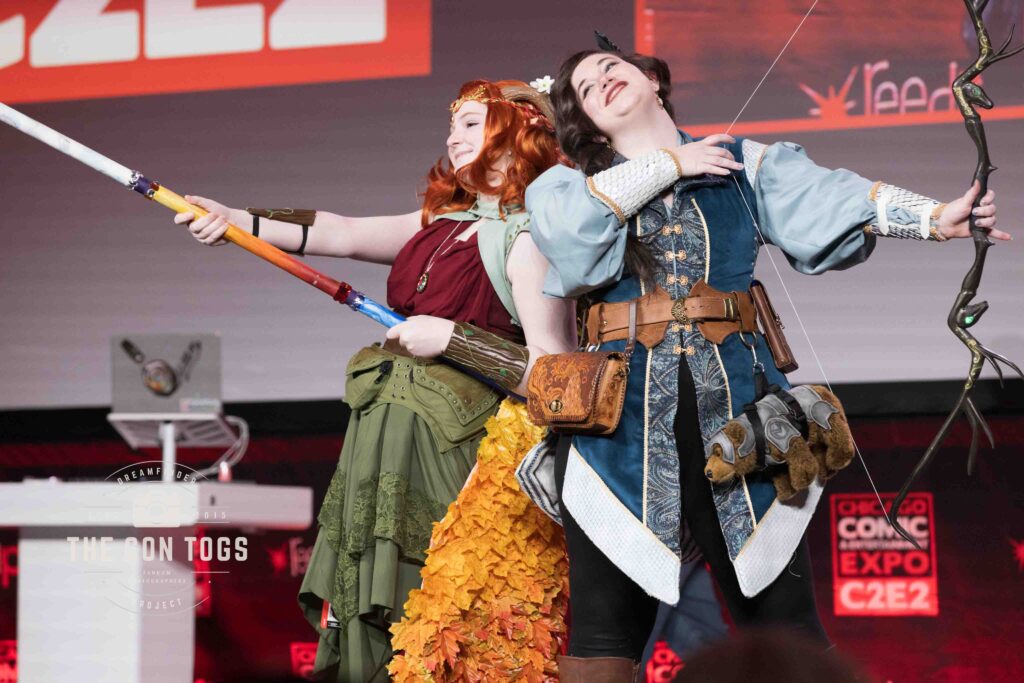 Contestants from the 2025 C2E2 Cosplay Showcase
