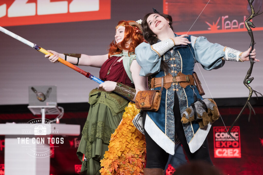 Contestants from the 2025 C2E2 Cosplay Showcase