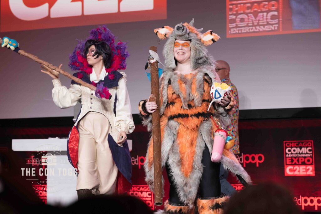 Contestants from the 2025 C2E2 Cosplay Showcase
