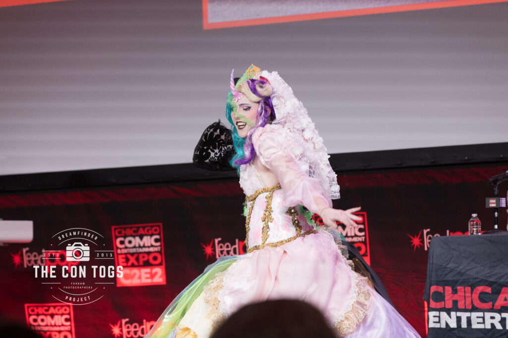 Contestants from the 2025 C2E2 Cosplay Showcase