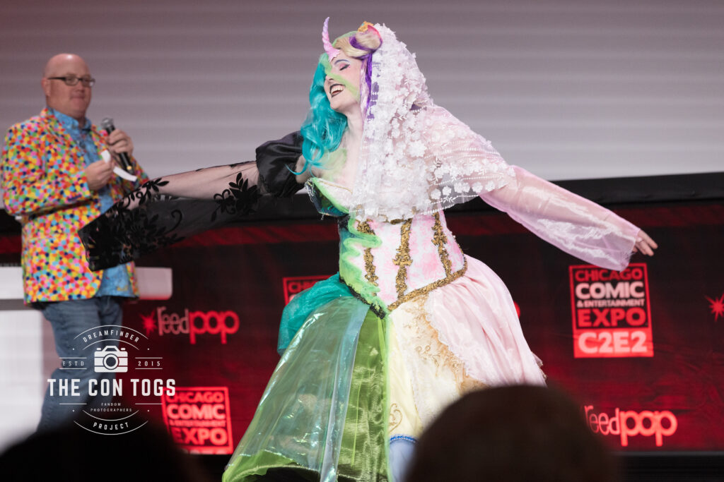 Contestants from the 2025 C2E2 Cosplay Showcase