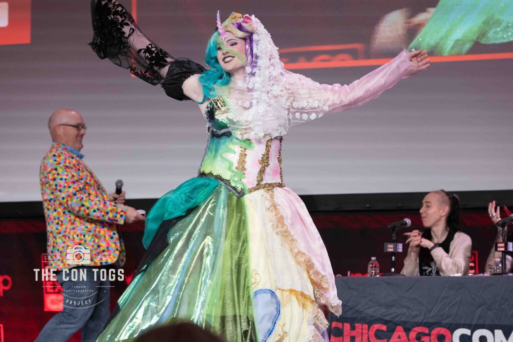 Contestants from the 2025 C2E2 Cosplay Showcase
