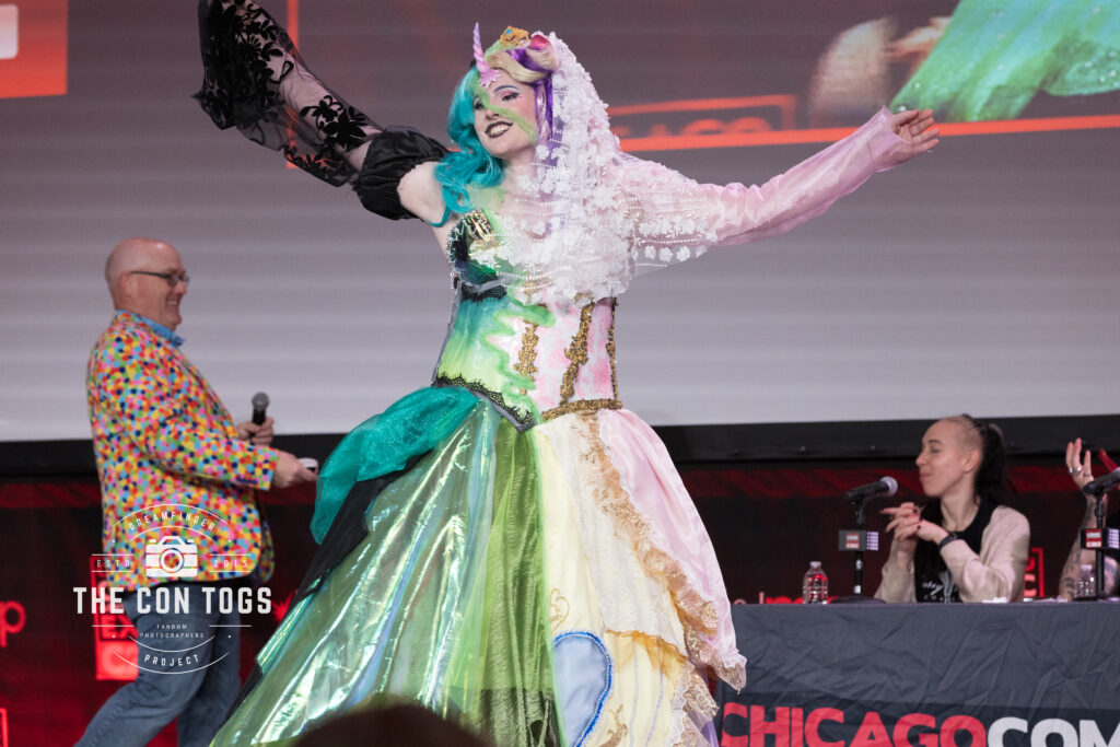 Contestants from the 2025 C2E2 Cosplay Showcase