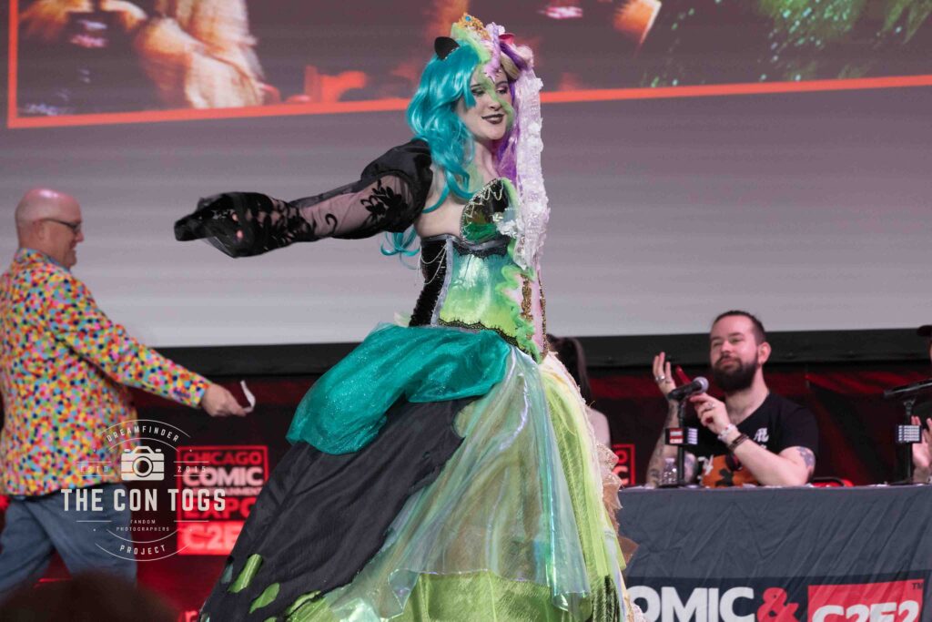 Contestants from the 2025 C2E2 Cosplay Showcase