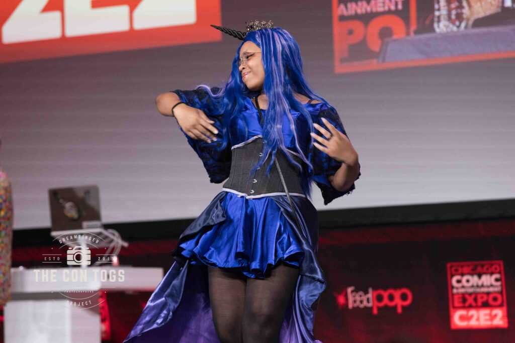 Contestants from the 2025 C2E2 Cosplay Showcase