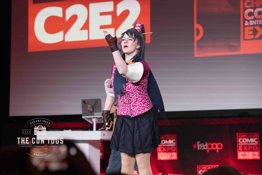 Contestants from the 2025 C2E2 Cosplay Showcase