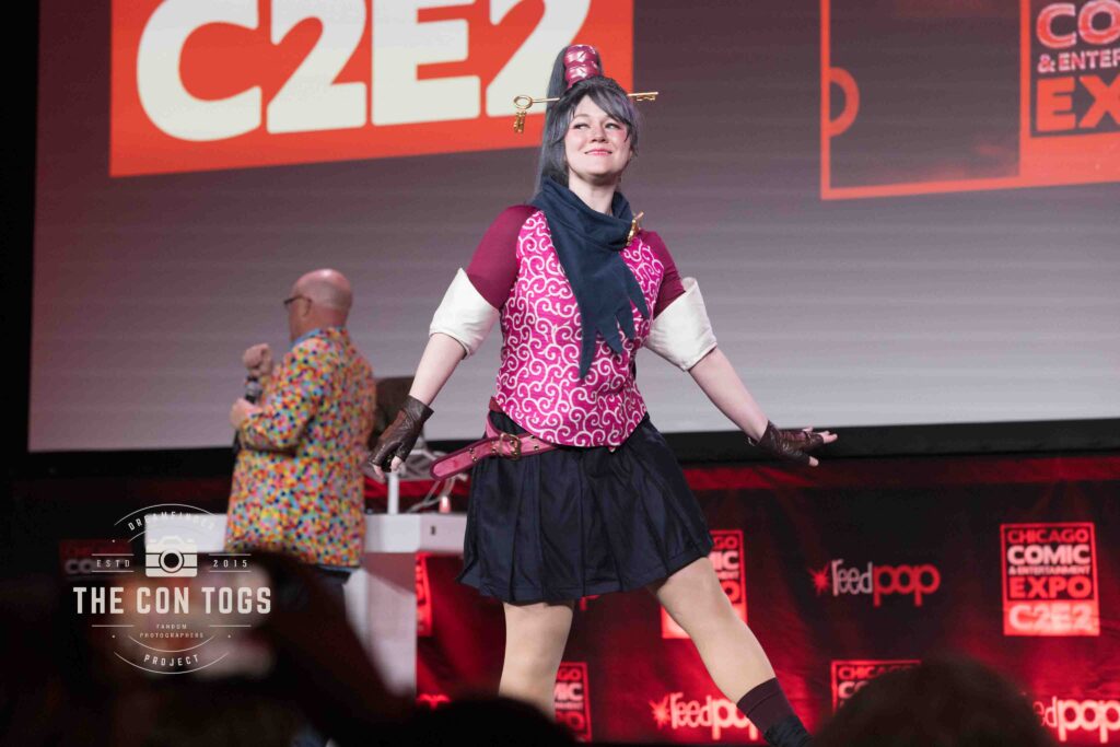 Contestants from the 2025 C2E2 Cosplay Showcase