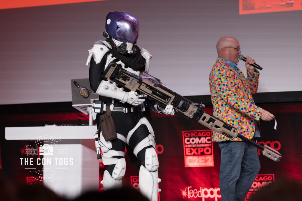 Contestants from the 2025 C2E2 Cosplay Showcase