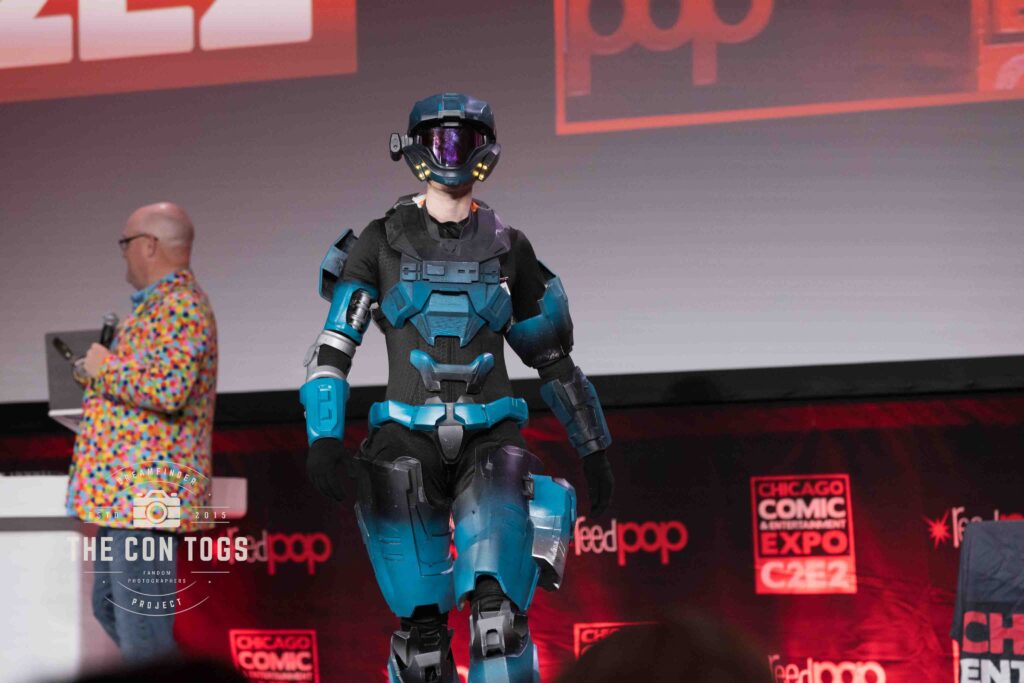 Contestants from the 2025 C2E2 Cosplay Showcase