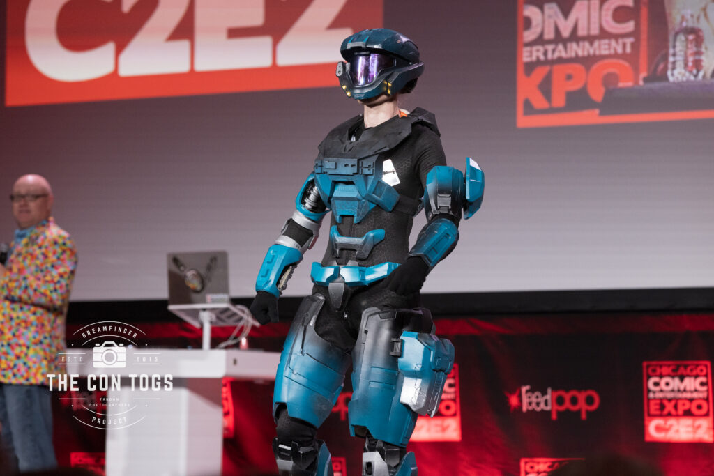 Contestants from the 2025 C2E2 Cosplay Showcase