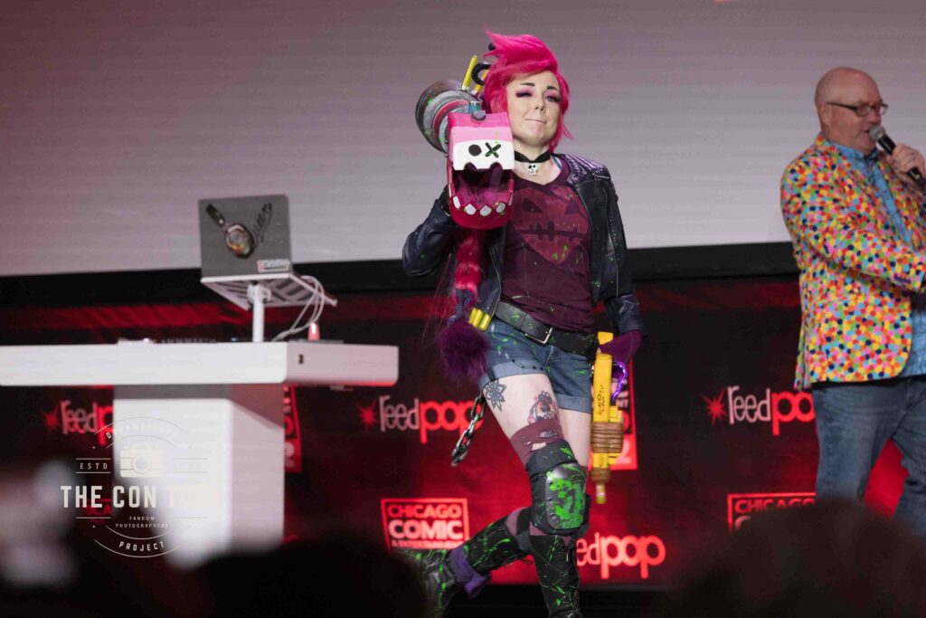 Contestants from the 2025 C2E2 Cosplay Showcase