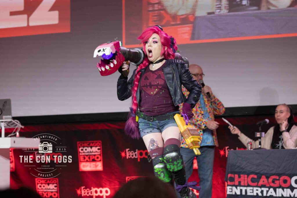 Contestants from the 2025 C2E2 Cosplay Showcase