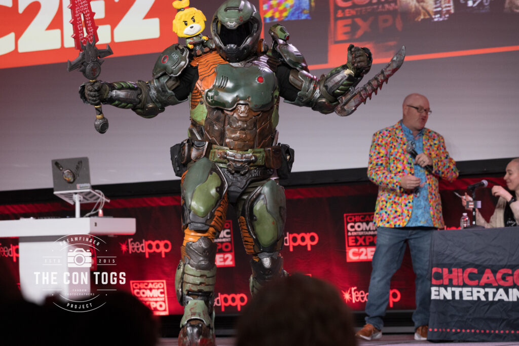 Contestants from the 2025 C2E2 Cosplay Showcase