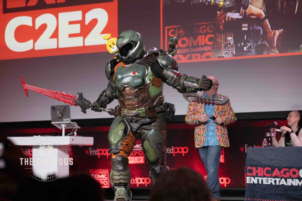 Contestants from the 2025 C2E2 Cosplay Showcase