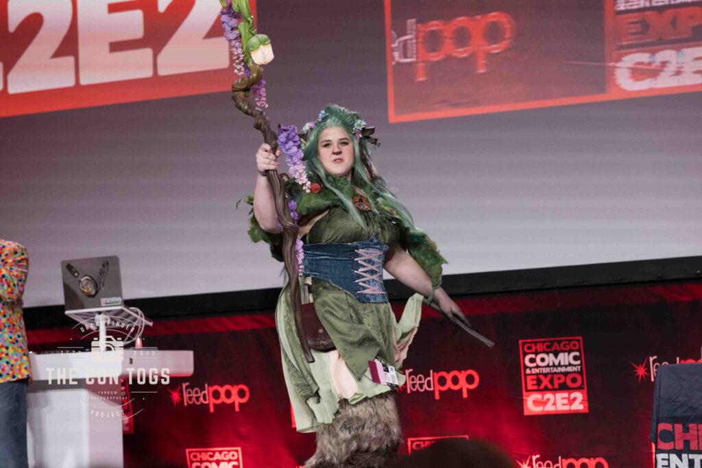 Contestants from the 2025 C2E2 Cosplay Showcase