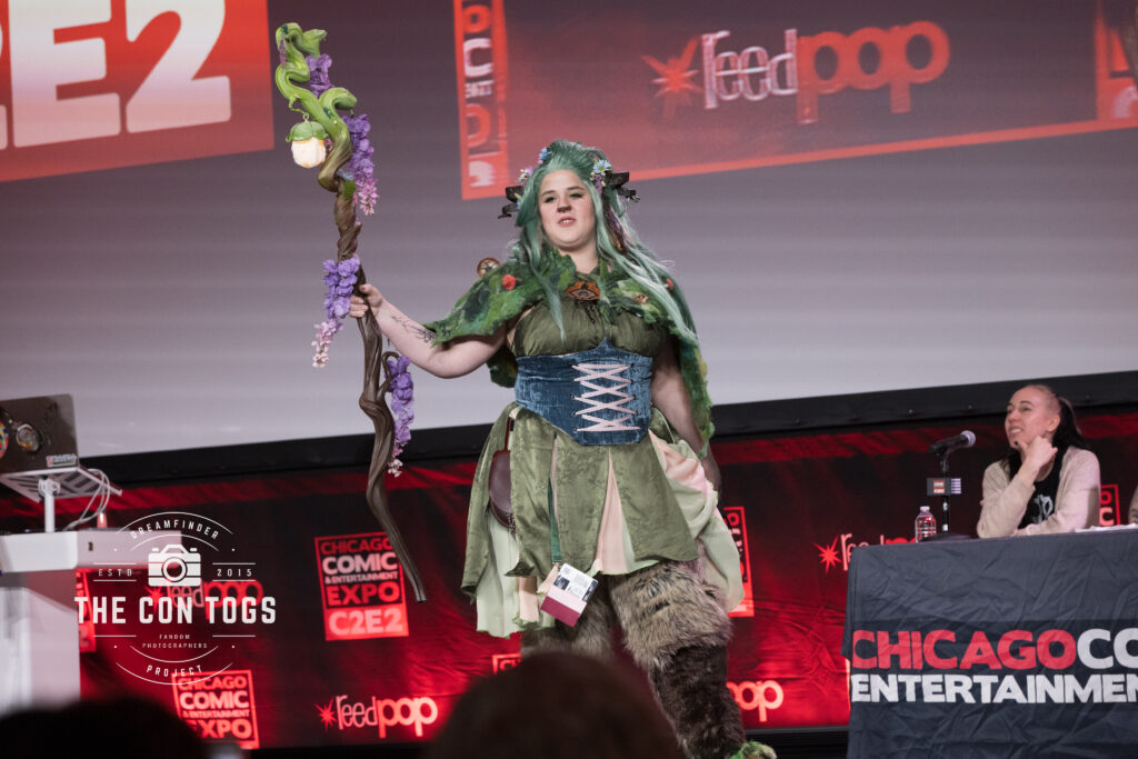 Contestants from the 2025 C2E2 Cosplay Showcase