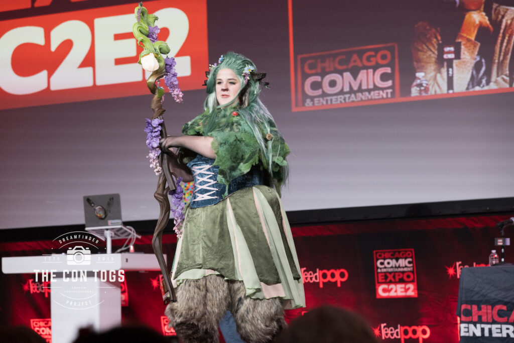 Contestants from the 2025 C2E2 Cosplay Showcase