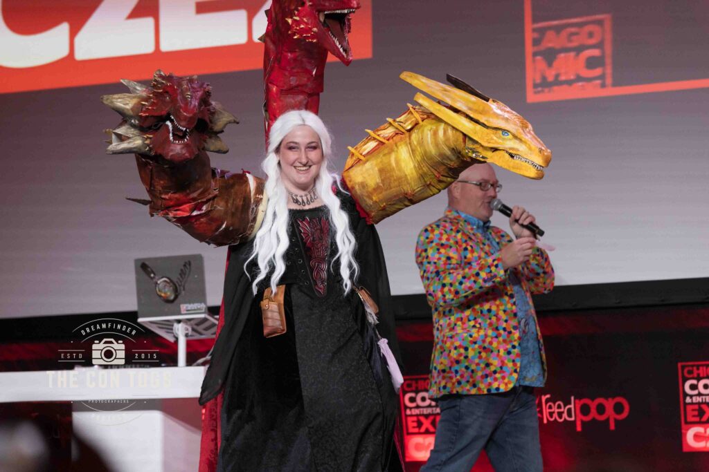 Contestants from the 2025 C2E2 Cosplay Showcase