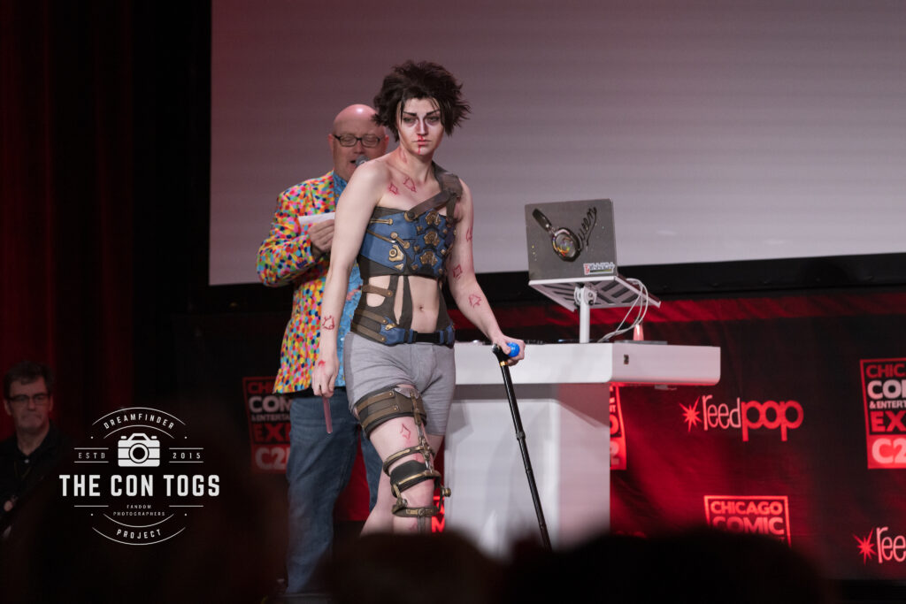 Contestants from the 2025 C2E2 Cosplay Showcase