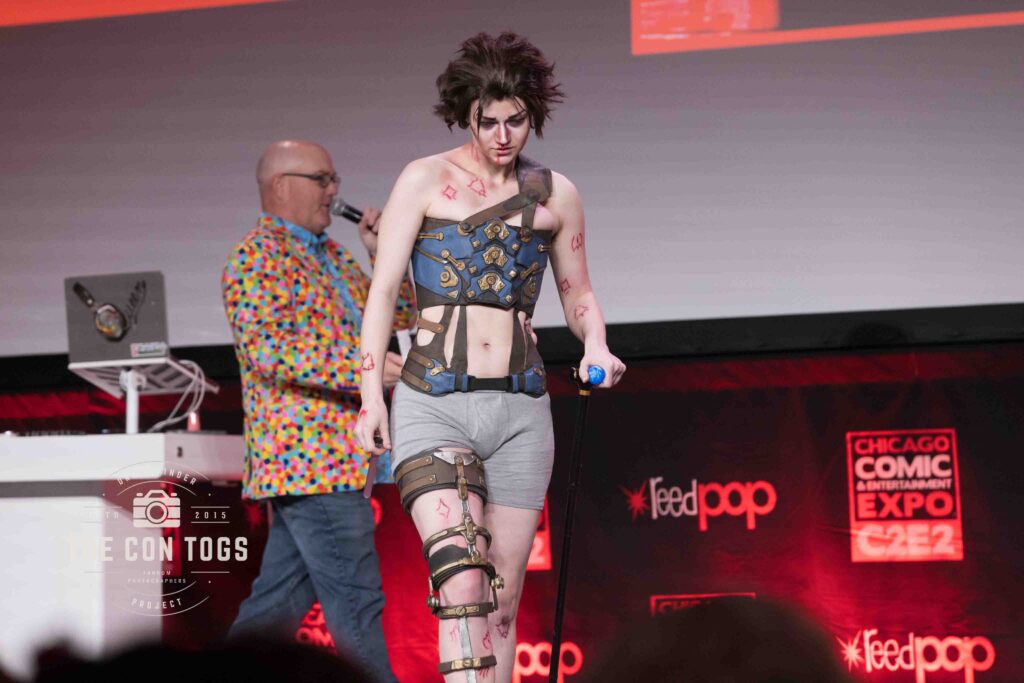 Contestants from the 2025 C2E2 Cosplay Showcase