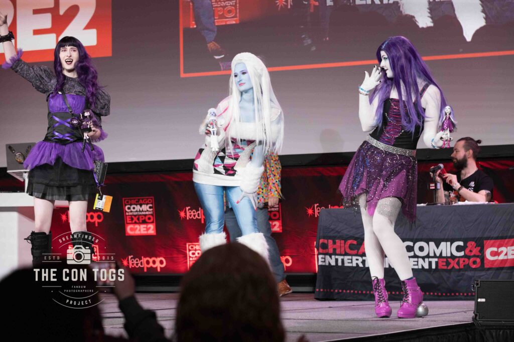 Contestants from the 2025 C2E2 Cosplay Showcase