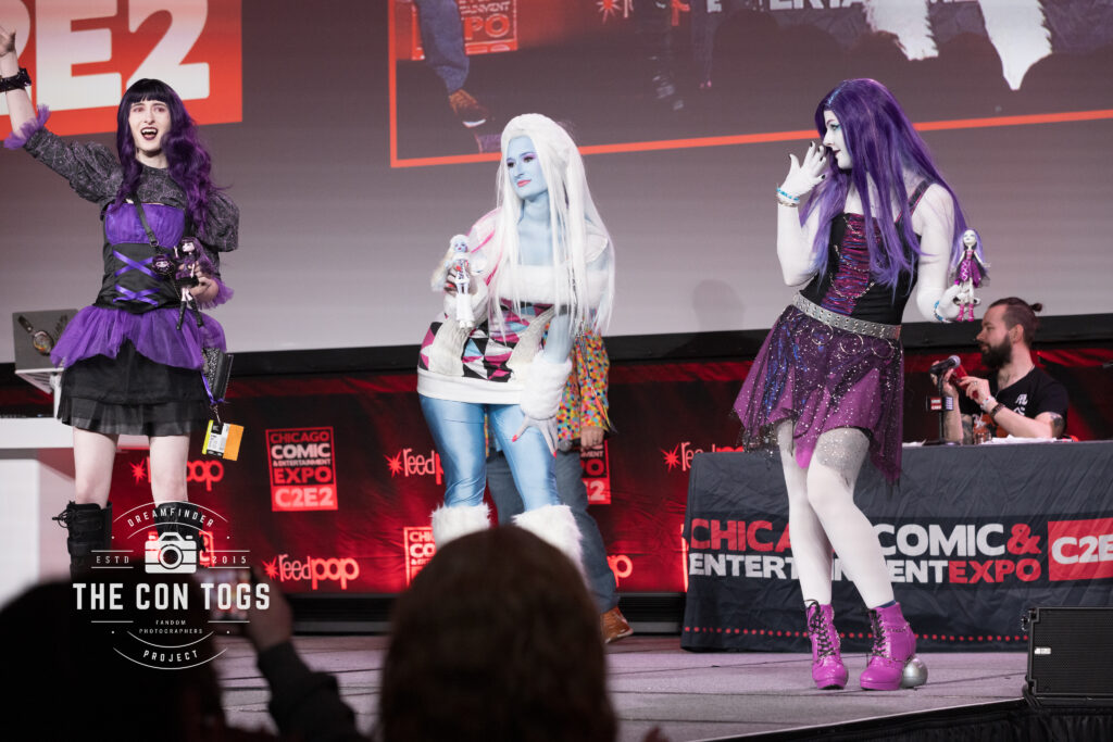 Contestants from the 2025 C2E2 Cosplay Showcase