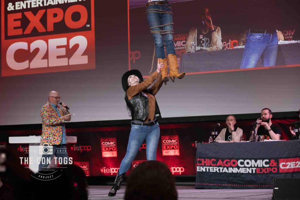 Contestants from the 2025 C2E2 Cosplay Showcase