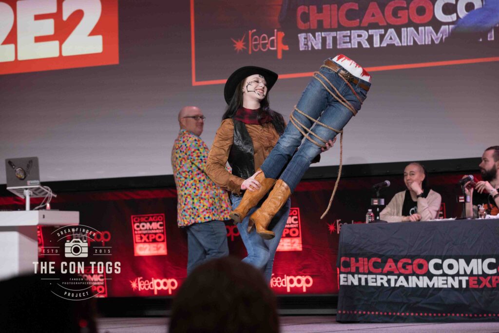 Contestants from the 2025 C2E2 Cosplay Showcase