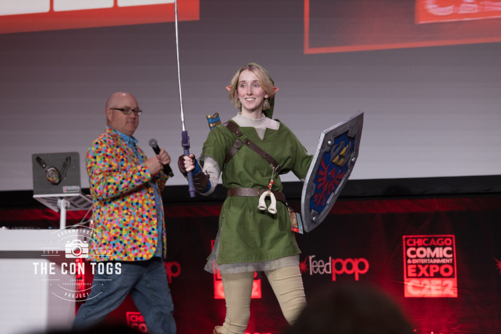 Contestants from the 2025 C2E2 Cosplay Showcase