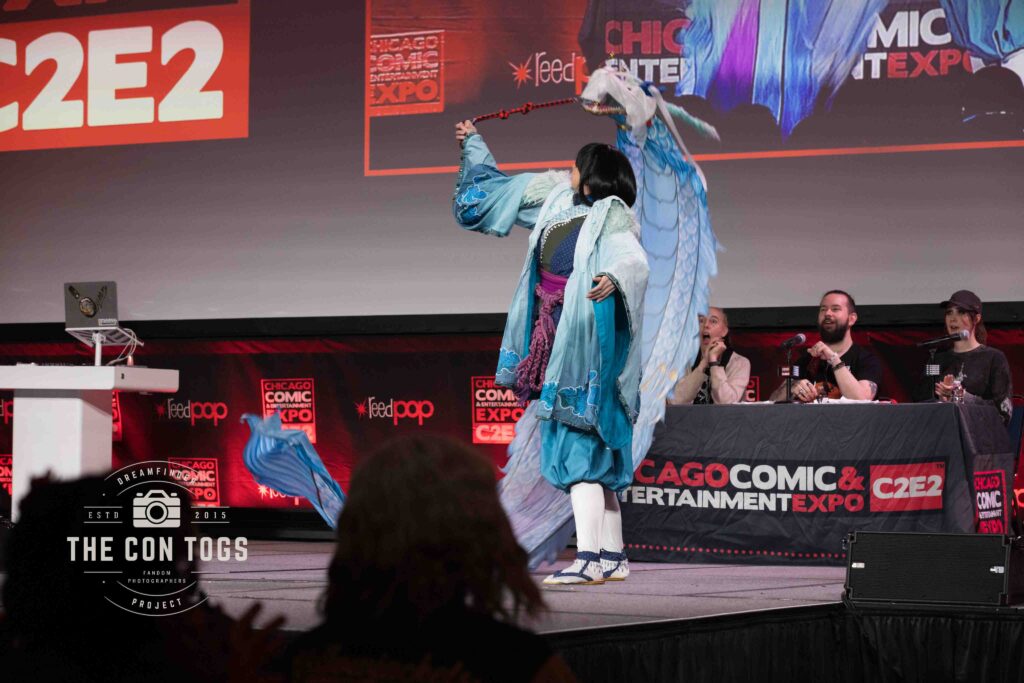 Contestants from the 2025 C2E2 Cosplay Showcase