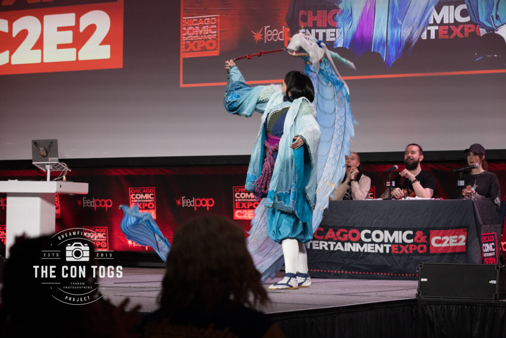 Contestants from the 2025 C2E2 Cosplay Showcase