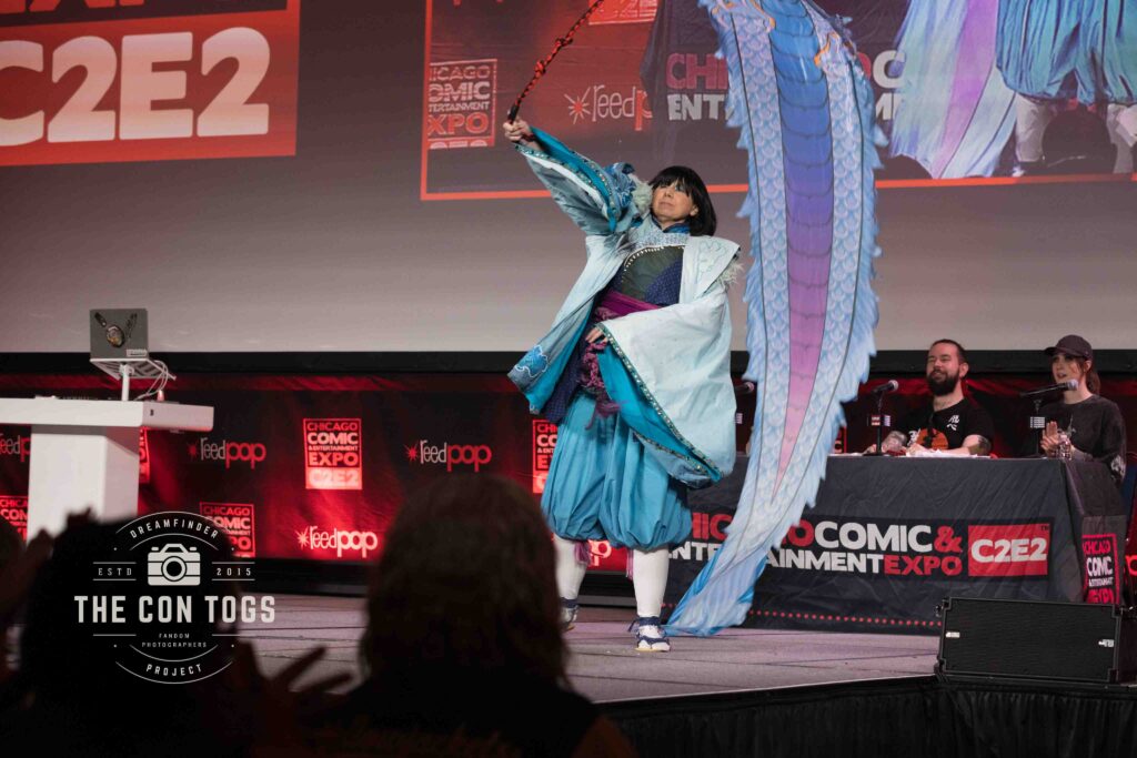 Contestants from the 2025 C2E2 Cosplay Showcase